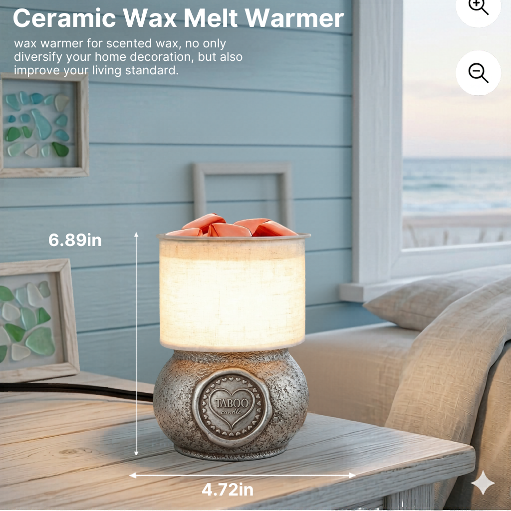 Dual-Option Wax Melt and Candle Warmers