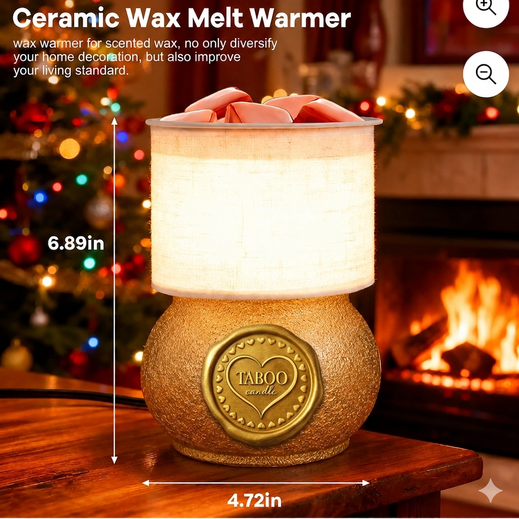 Dual-Option Wax Melt and Candle Warmers