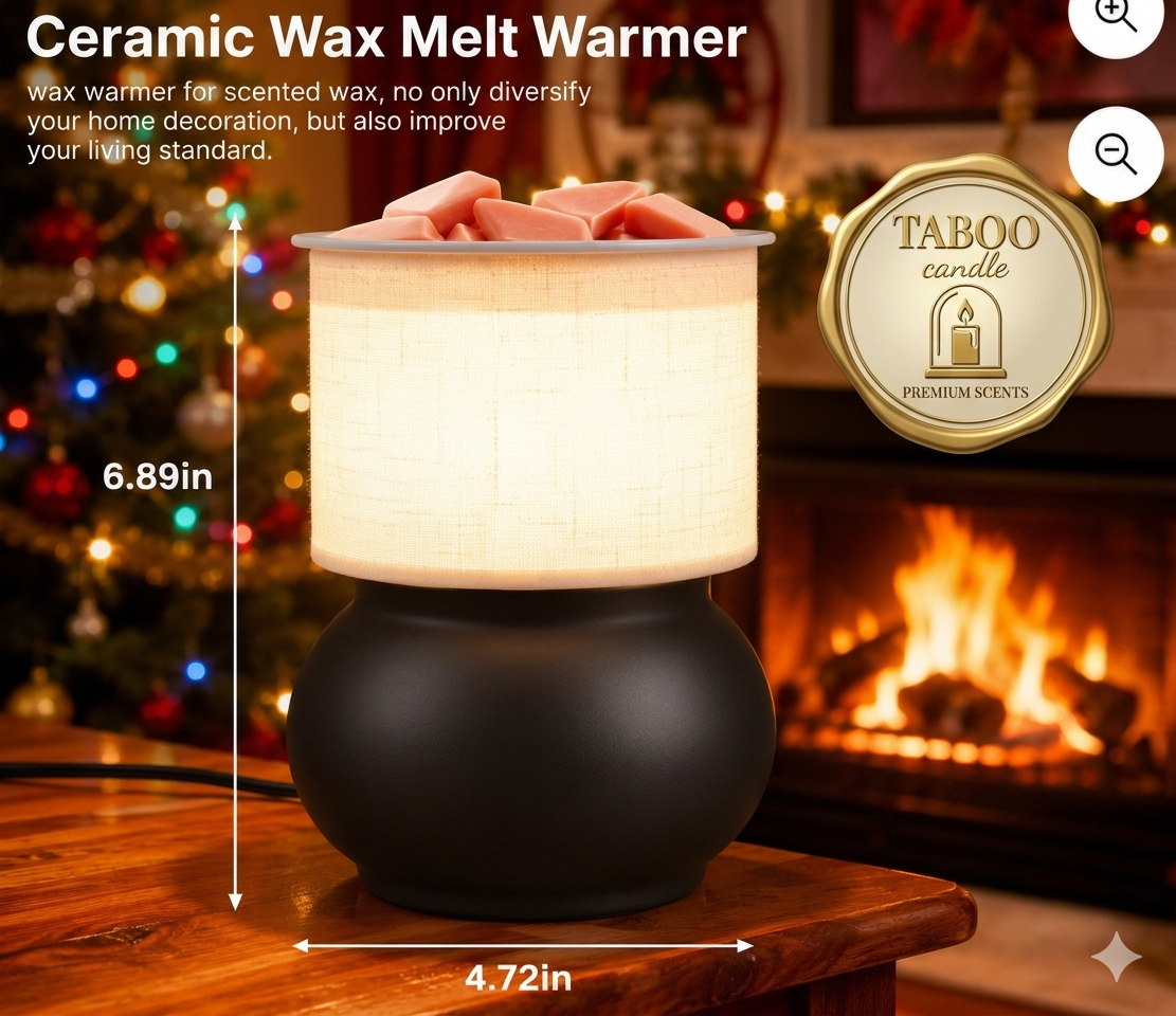 Dual-Option Wax Melt and Candle Warmers